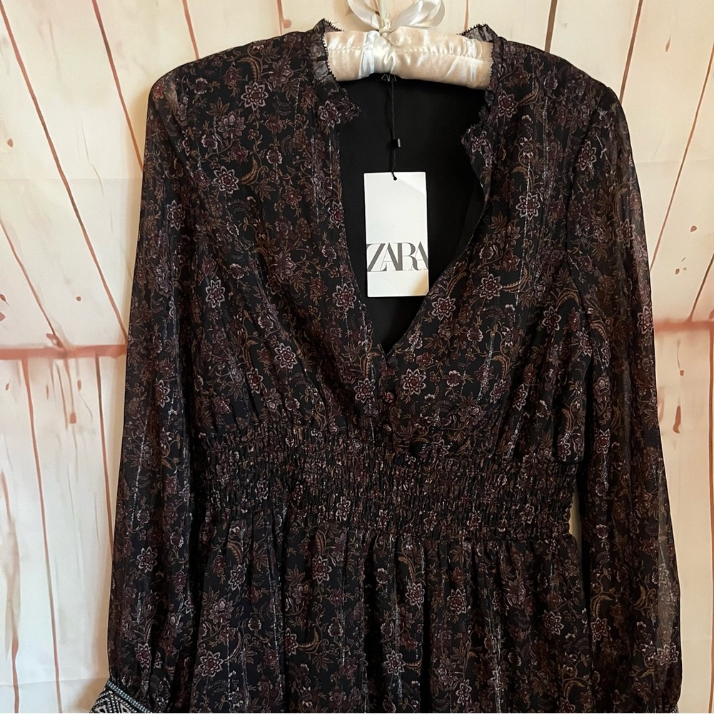 Zara Floral Dress - Picture 2 of 8